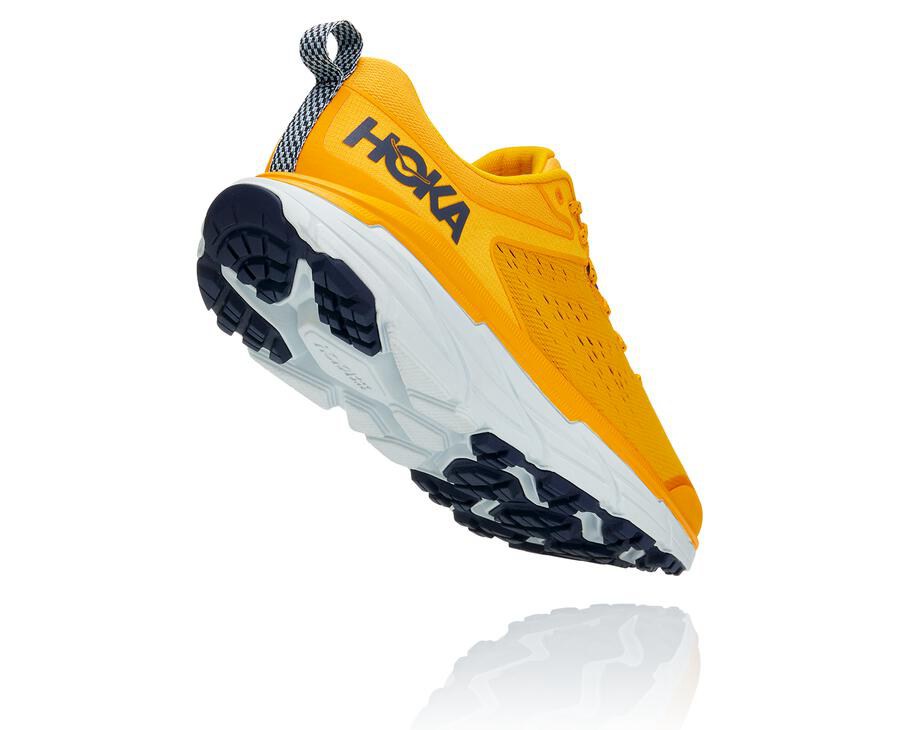 Trail Shoes Mens - Hoka One One Challenger ATR 6 - Yellow - AQMKGWL-46